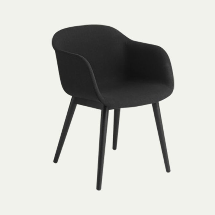 Fiber chair woodbase